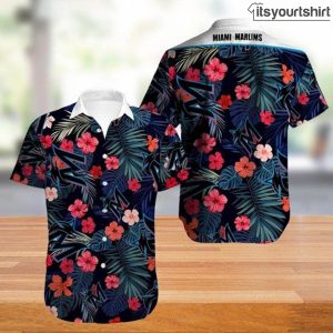Miami Marlins Cool Hawaiian Shirt IYT