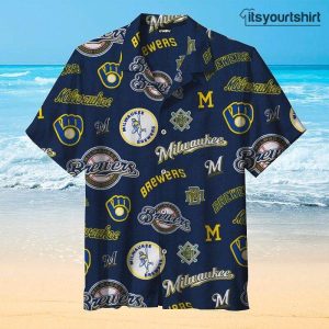 Milwaukee Brewers MLB Aloha Shirts IYT