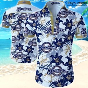 Milwaukee Brewers Summer Hawaiian Shirt IYT