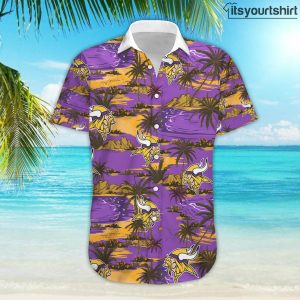 Minnesota Vikings Aloha Shirt IYT 1