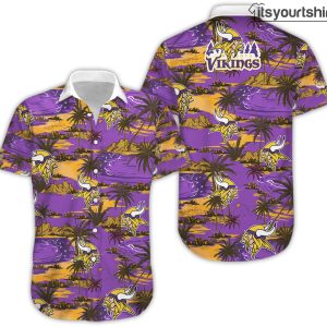Minnesota Vikings Aloha Shirt IYT 3