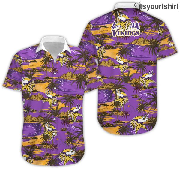 Minnesota Vikings Aloha Shirt IYT