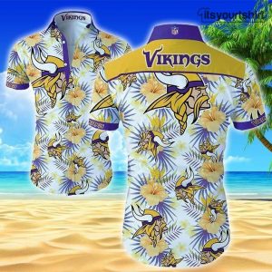 Minnesota Vikings Floral Best Hawaiian Shirts IYT