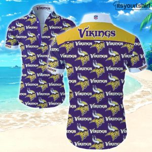 Minnesota Vikings Special Aloha Shirt IYT
