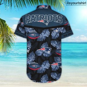New England Patriots Floral Aloha Shirt IYT 2