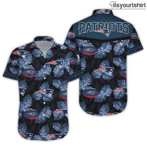 New England Patriots Floral Aloha Shirt IYT 3