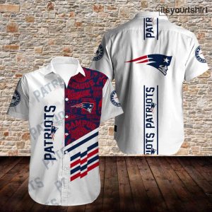 New England Patriots NFL Team Hawaiian Tropical Shirts IYT