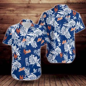 New York Mets Tropical Flower Cool Hawaiian Shirts IYT