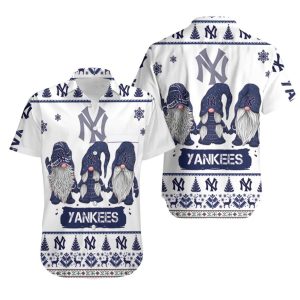 New York Yankees Gnomes 3D Hawaiian Shirt IYT