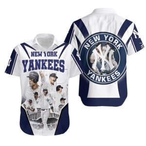 New York Yankees Al East Champions Legends Cool Hawaiian Shirts IYT