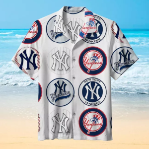 New York Yankees Mlb Hawaiian Graphic Print Short Sleeve Hawaiian Shir MLB New York Mets 2 Hawaiian Graphic Print Short Sleeve Hawa
