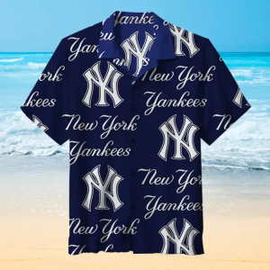 New York Yankees MLB Team Hawaiian Tropical Tees IYT