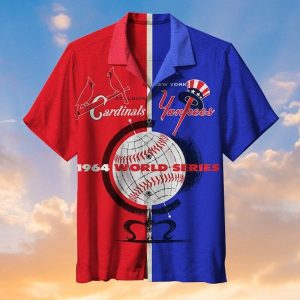 New York Yankees MLB Shir Vs St Louis Cardinals Cool Hawaiian Shirts IYT