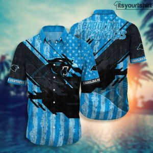 Nfl Carolina Panthers Hawaiian Tropical Shirt IYT