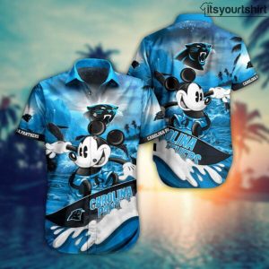 Nfl Carolina Panthers Mickey Trending Summer Hawaiian Shirt IYT