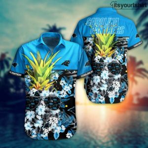 Nfl Carolina Panthers Pineapple Trending Cool Hawaiian Shirts IYT