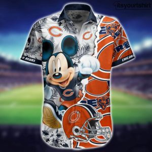 Nfl Chicago Bears Mickey Best Hawaiian Shirts IYT 1