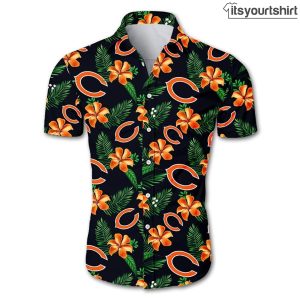 Nfl Chicago Bears White Beach Wear Hawaii Best Hawaiian Shirts IYT