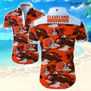 Nfl Cleveland Browns Aloha Shirt IYT