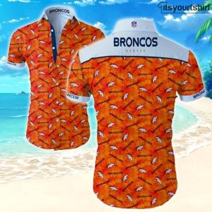 Nfl Denver Broncos Classic Premium Aloha Shirt IYT