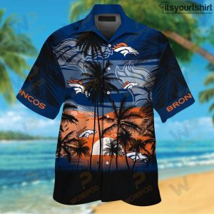 Nfl Denver Broncos Tropical Hawaiian Shirts IYT