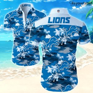 Nfl Detroit Lions Aloha Shirt IYT