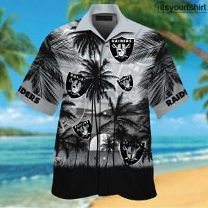 Nfl Las Vegas Raiders Cool Hawaiian Shirts IYT