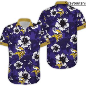 Nfl Minnesota Vikings Aloha Shirt IYT 3