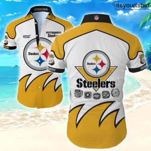 Nfl Pittsburgh Steelers Button Best Hawaiian Shirts IYT
