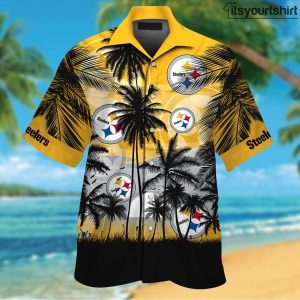 Nfl Pittsburgh Steelers Tropical Aloha Shirt IYT