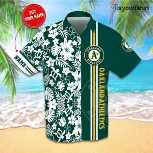 Oakland Athletics Custom Name MLB Sport Best Hawaiian Shirts IYT
