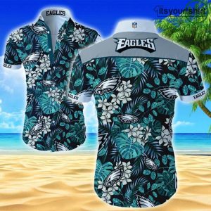 Philadelphia Eagles Forest Cool Hawaiian Shirts IYT