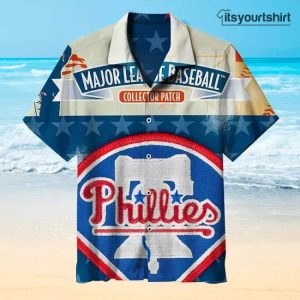 Philadelphia Phillies Baseball MLB Hawaiian Tropical Shirt IYT