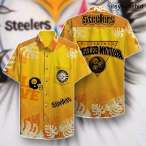 Pisburgh Steelers Aloha Shirt IYT