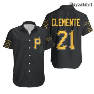 Pittsburgh Pirates Roberto Clemente MLB Cool Hawaiian Shirts IYT