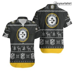 Pittsburgh Steelers Louis Vuitton LV NFL Custom Hawaiian Shirt - Tagotee