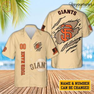 San Francisco Giants Custom Hawaiian Shirt IYT