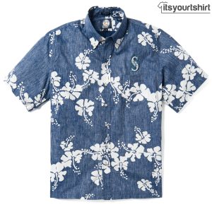 Seattle Mariners 50Th State Hawaiian Shirt IYT
