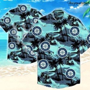 Seattle Mariners Button Up Best Hawaiian Shirts IYT