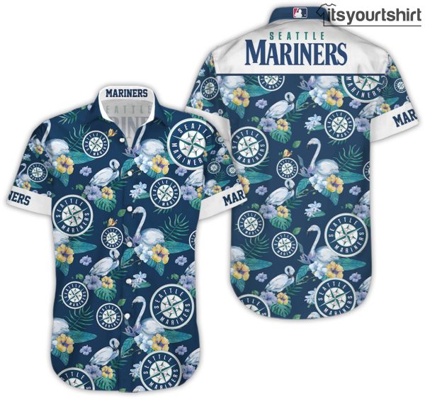 Seattle Mariners Summer Aloha Shirt IYT