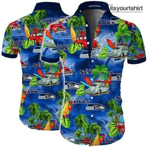 Seattle Seahawks Aloha Shirts IYT