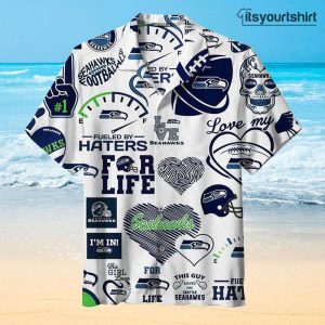 Seattle Seahawks My Favorite Team Nfl Cool Hawaiian Shirts IYT
