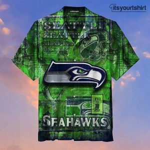 Seattle Seahawks Nfl Cool Hawaiian Shirts IYT