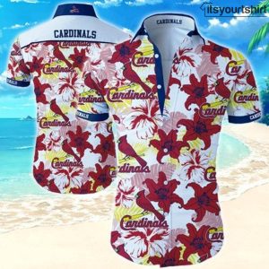 St Louis Cardinals Aloha Shirt IYT