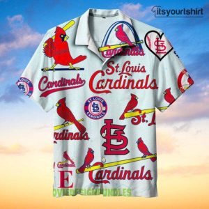 St Louis Cardinals MLB Hawaiian Tropical Shirt IYT