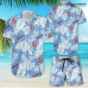 St. Louis Cardinals Tropical Flower Hawaiian Shirt IYT
