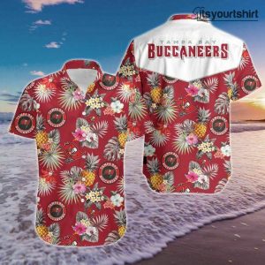 Tampa Bay Buccaneers Floral Pineapple Cool Hawaiian Shirts IYT