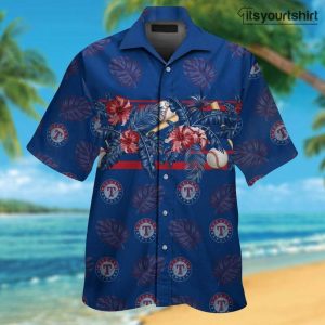 Texas Rangers Aloha Shirt IYT