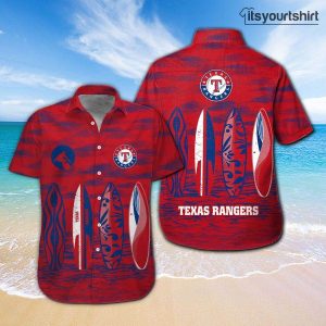 Texas Rangers Button Up Best Hawaiian Shirts IYT