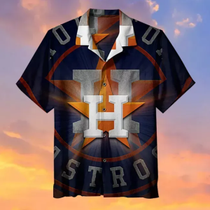 Thank You Houston Astros Baseball MLB Hawaiian Tropical Shirt IYT
